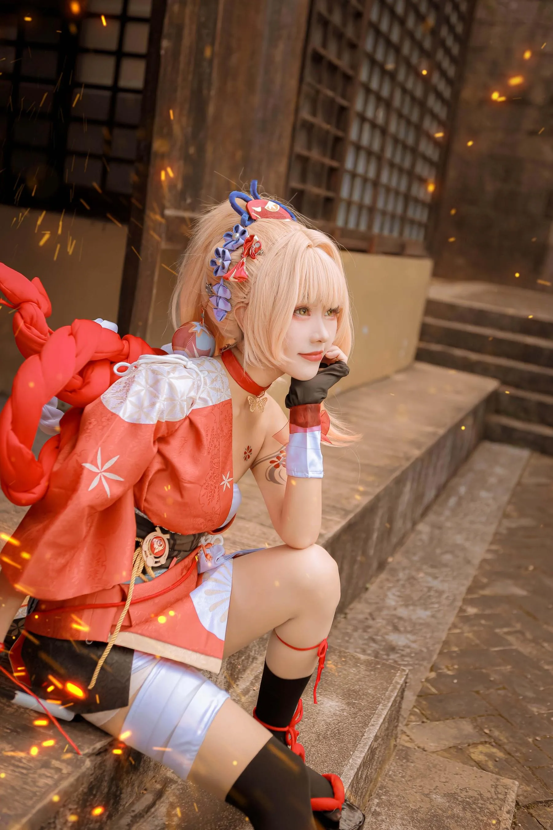 [YITUYU艺图语]2022.02.04 原神宵宫COS 小龙 [24P]插图7
